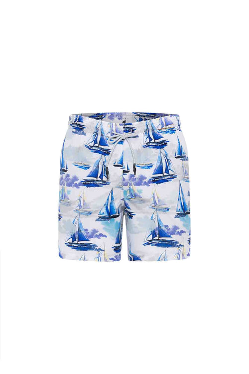 Swim trunks sailboat