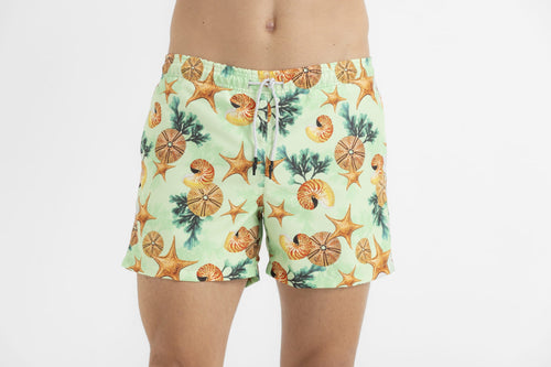 Sale kids SWIM TRUNKS SHELLS