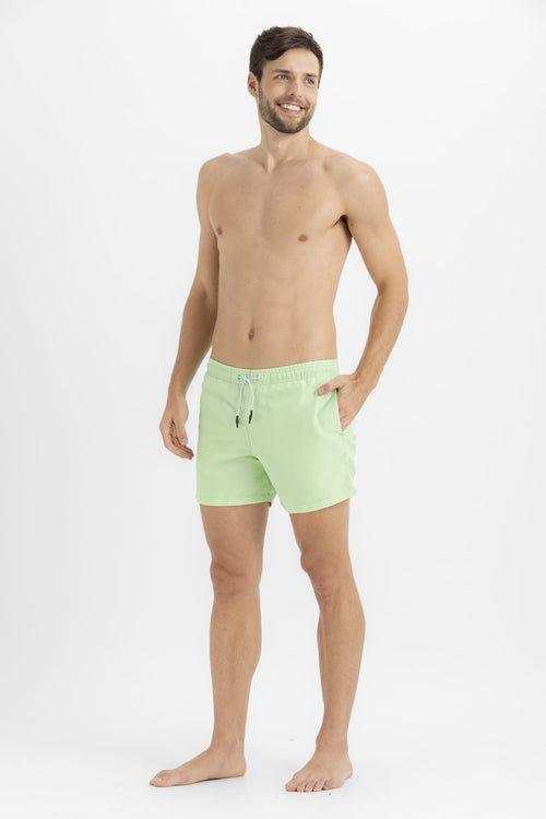 SALE  SWIM TRUNK SOLID GREEN SEAWEED