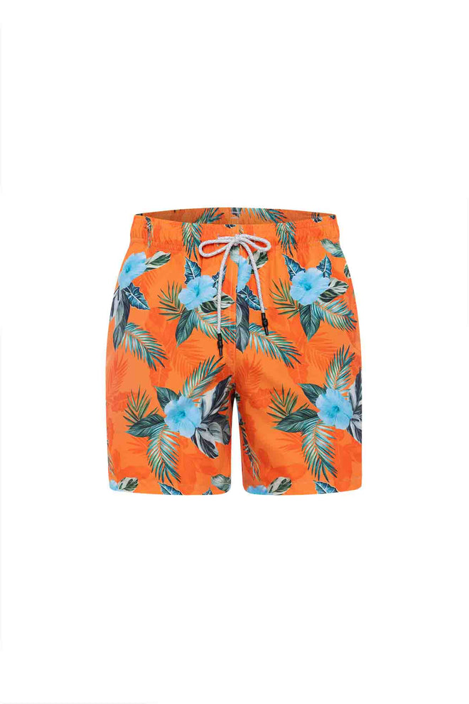 Sale kids  swim trunk hawaiian