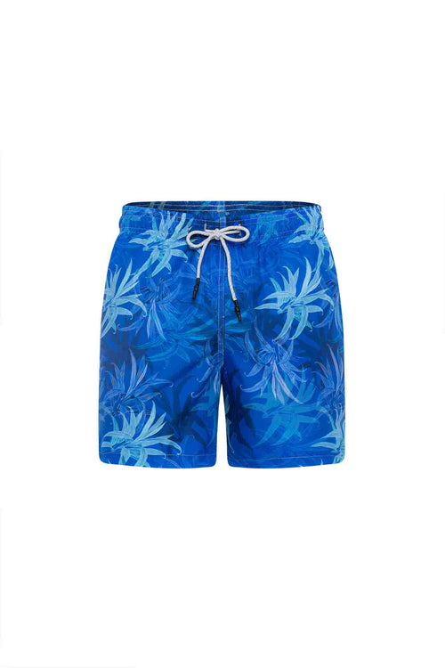 Sale Kids swim trunks foliage