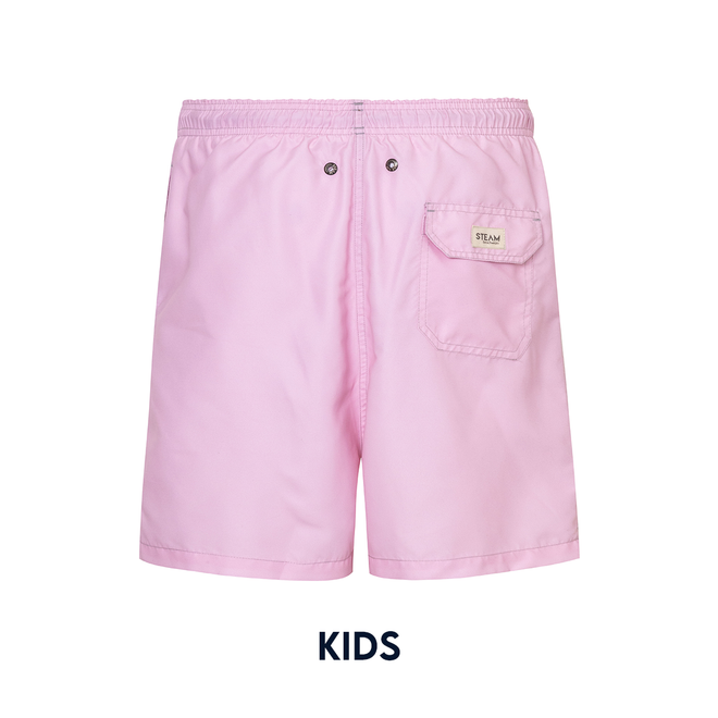 Sale Kids Swim Trunk Solid Pink