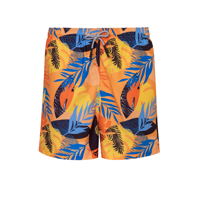 Sale kids SWIM TRUNK TROPICAL CAMOUFLAGE