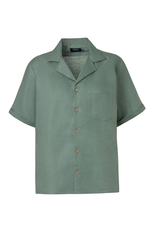 Sale Kids linen short sleeve shirt