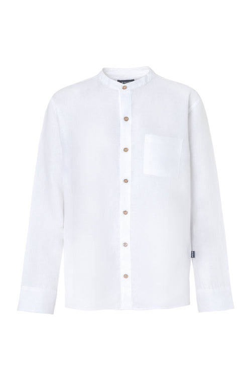 Sale Kids linen nehru shirt