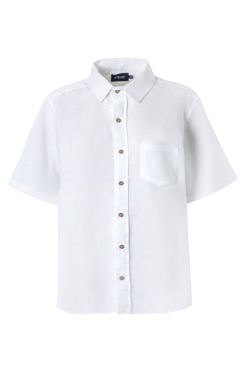 Sale Kids linen short sleeve shirt